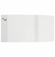 Обложка ПВХ со штрихкодом для учебников Петерсон, Моро, Гейдмана, Плешакова, ПЛОТНАЯ, 120 мкм, 265х590 мм, прозрачная, ПИФАГОР, 229325