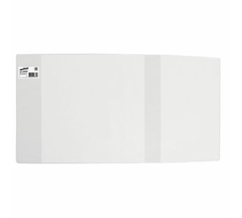 Обложка ПВХ со штрихкодом для учебников Петерсон, Моро, Гейдмана, Плешакова, СУПЕРПЛОТНАЯ, 150 мкм, 270х550 мм, прозрачная, ЮНЛАНДИЯ, 229333