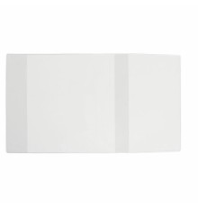 Обложка ПВХ для учебников и тетрадей А4, контурных карт, атласов БОЛЬШОГО ФОРМАТА, ПЛОТНАЯ, 100 мкм, 295х560 мм, прозрачная, ПИФАГОР, 229336