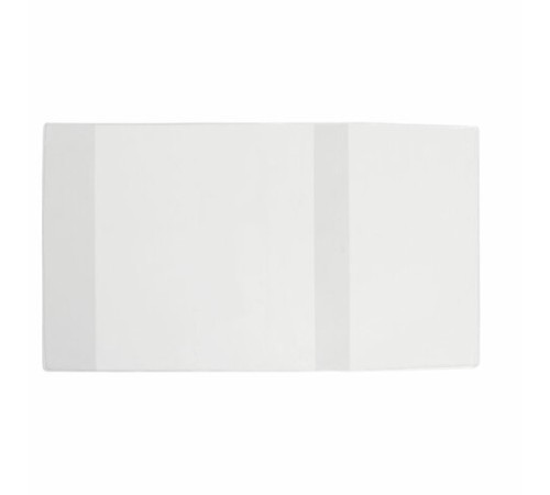 Обложка ПВХ для учебников и тетрадей А4, контурных карт, атласов БОЛЬШОГО ФОРМАТА, ПЛОТНАЯ, 100 мкм, 295х560 мм, прозрачная, ПИФАГОР, 229336