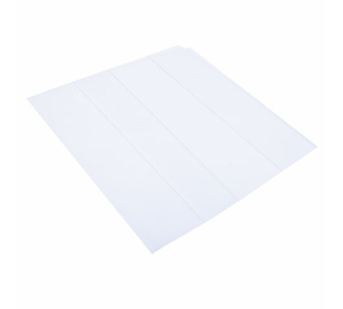 Обложка ПП со штрихкодом для учебников БОЛЬШОГО ФОРМАТА, ПЛОТНАЯ, 100 мкм, 265х590 мм, универсальная, прозрачная, ПИФАГОР, 229359