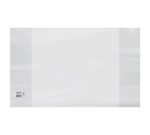 Обложка ПЭ со штрихкодом для дневников и учебников младших классов МАЛОГО ФОРМАТА, ПЛОТНАЯ, 140 мкм, 225х355 мм, прозрачная, ПИФАГОР, 229374