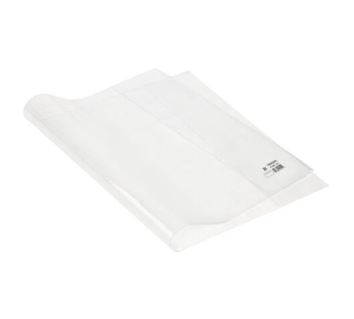 Обложка ПЭ со штрихкодом для дневников и учебников младших классов МАЛОГО ФОРМАТА, ПЛОТНАЯ, 140 мкм, 225х355 мм, прозрачная, ПИФАГОР, 229374