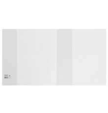 Обложка ПЭ со штрихкодом для учебников МАЛОГО ФОРМАТА, ПЛОТНАЯ, 140 мкм, 233х450 мм, универсальная, прозрачная, ПИФАГОР, 229376