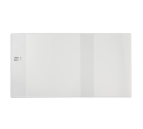 Обложка ПЭ со штрихкодом для рабочих тетрадей и прописей Горецкого, ПЛОТНАЯ, 140 мкм, 243х455 мм, прозрачная, ПИФАГОР, 229378