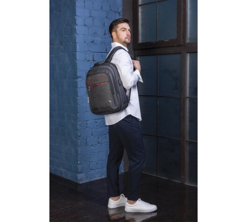 Рюкзак BRAUBERG FUNCTIONAL с отделением для ноутбука, 3 отделения, USB-порт, 