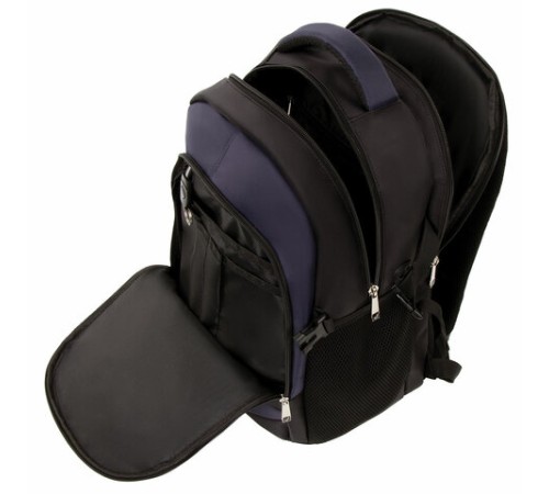 Рюкзак BRAUBERG FUNCTIONAL с отделением для ноутбука, 2 отделения, крепление на чемодан, 