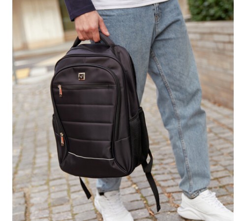 Рюкзак BRAUBERG FUNCTIONAL с отделением для ноутбука, 2 отделения, нагрудный ремешок, 