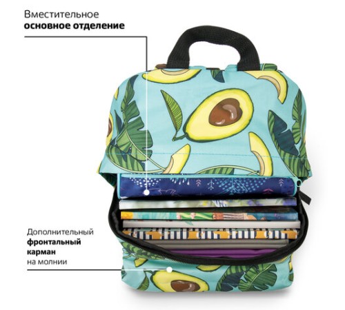 Рюкзак BRAUBERG СИТИ-ФОРМАТ универсальный, 