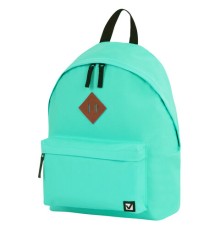 Рюкзак BRAUBERG СИТИ-ФОРМАТ один тон, универсальный, бирюзовый, 41х32х14 см, 229887