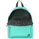 Рюкзак BRAUBERG СИТИ-ФОРМАТ один тон, универсальный, бирюзовый, 41х32х14 см, 229887
