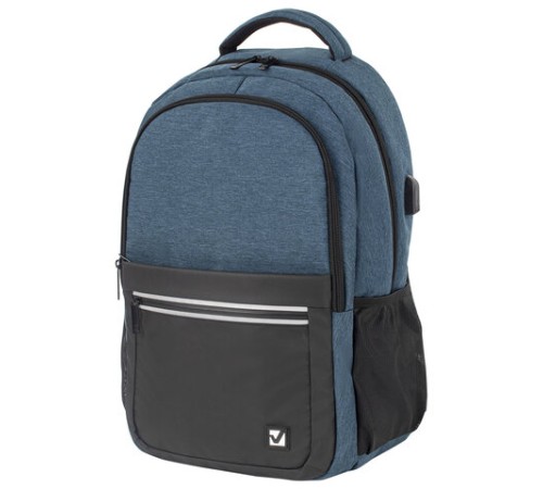 Рюкзак BRAUBERG URBAN универсальный, с отделением для ноутбука, USB-порт, 