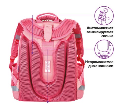 Ранец ЮНЛАНДИЯ EXTRA, с дополнительным объемом, 