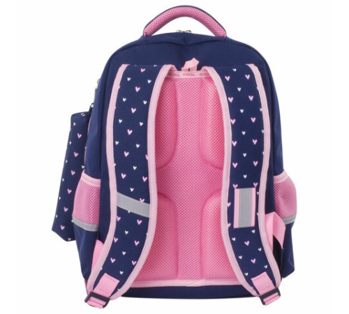 Рюкзак ЮНЛАНДИЯ COMPLETE с пеналом в комплекте, эрго-спинка, 