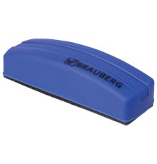 Стиратель магнитный для магнитно-маркерной доски (55х160 мм), упаковка с подвесом, BRAUBERG, 230997