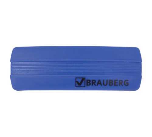 Стиратель магнитный для магнитно-маркерной доски (55х160 мм), упаковка с подвесом, BRAUBERG, 230997