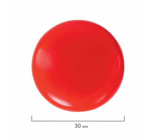 Набор для магнитно-маркерной доски (магнитный стиратель, магниты 30 мм - 6 шт., цвет ассорти), блистер, BRAUBERG, 231158