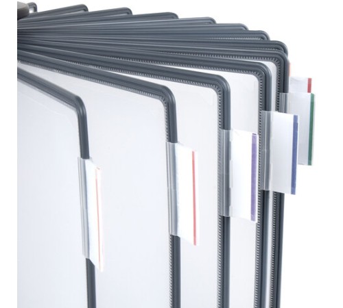 Демосистема настольная на 30 панелей, с 30 серыми панелями А4, вращающаяся, BRAUBERG, 231237