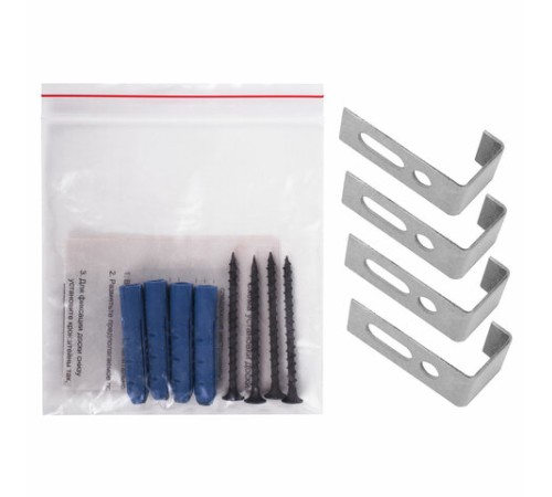 Доска пробковая для объявлений 100х120 см, металлическая рамка, BS, П-120, П*120