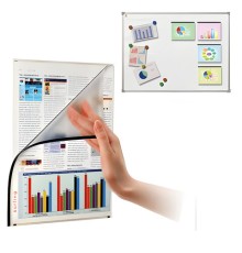 Магнитные папки-уголки для досок (220х300 мм), формат А4, КОМПЛЕКТ 5 шт., BS, ФМ-А4