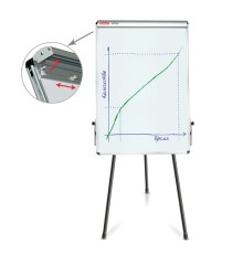 Доска-флипчарт магнитно-маркерная 70х100 см, тренога, ГАРАНТИЯ 10 ЛЕТ, BRAUBERG, 231720