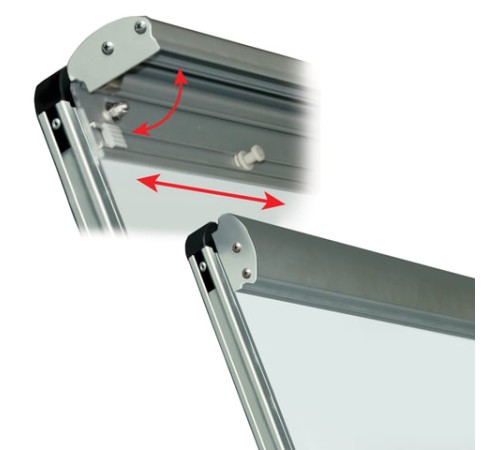 Доска-флипчарт магнитно-маркерная 70х100 см, тренога, ГАРАНТИЯ 10 ЛЕТ, BRAUBERG, 231720