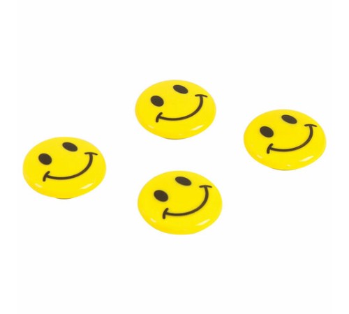 Магниты диаметром 30 мм, КОМПЛЕКТ 4 штуки, 