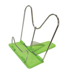 Подставка для книг и учебников GLOBUS, пластик / металл никелированный, ассорти, европодвес, 0001