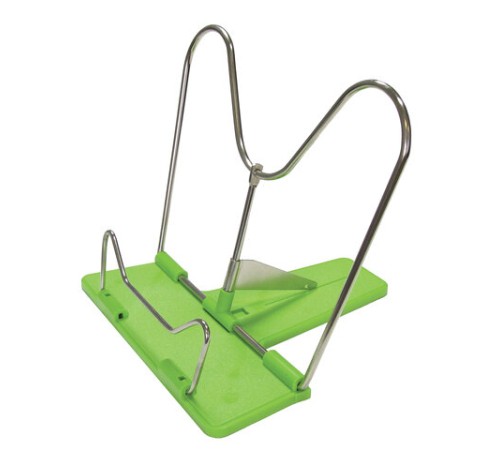 Подставка для книг и учебников GLOBUS, пластик / металл никелированный, ассорти, европодвес, 0001