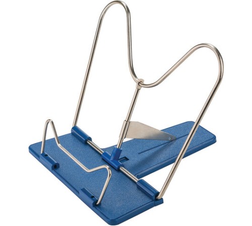 Подставка для книг и учебников GLOBUS, пластик / металл никелированный, ассорти, европодвес, 0001