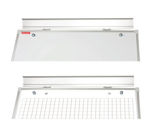 Доска-флипчарт магнитно-маркерная 70х100 см, ГАРАНТИЯ 10 ЛЕТ, РОССИЯ, BRAUBERG Стандарт, 235526