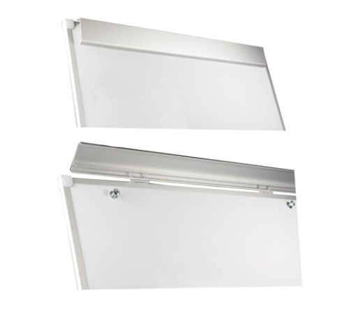 Доска-флипчарт магнитно-маркерная 70х100 см, ГАРАНТИЯ 10 ЛЕТ, РОССИЯ, BRAUBERG Стандарт, 235526