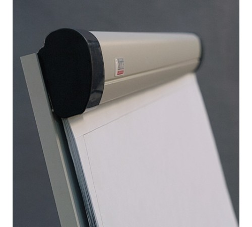 Доска-флипчарт магнитно-маркерная 70х100 см, передвижная, держатели для бумаги, 2х3 (Польша), TF02/2011