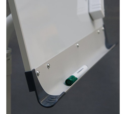 Доска-флипчарт магнитно-маркерная 70х100 см, передвижная, держатели для бумаги, 2х3 (Польша), TF02/2011