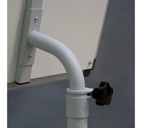 Доска-флипчарт магнитно-маркерная 70х100 см, передвижная, держатели для бумаги, 2х3 (Польша), TF02/2011