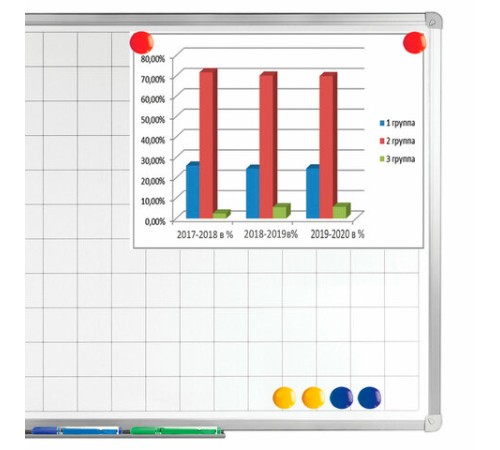 Магниты МАЛОГО ДИАМЕТРА, 20 мм, КОМПЛЕКТ 6 штук, цвет АССОРТИ, в блистере, STAFF 
