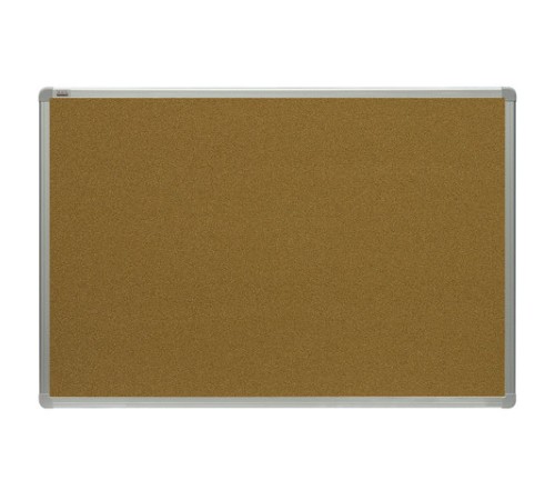 Доска пробковая для объявлений 120x180 см, алюминиевая рамка, 2х3 OFFICE, (Польша), TCA1218
