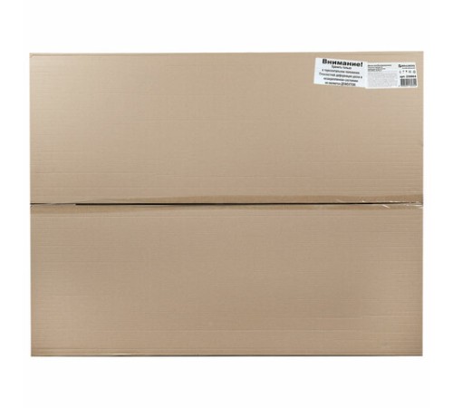 Доска комбинированная: магнитно-маркерная, пробковая для объявлений, 60х90 см, РОССИЯ, BRAUBERG, 236864