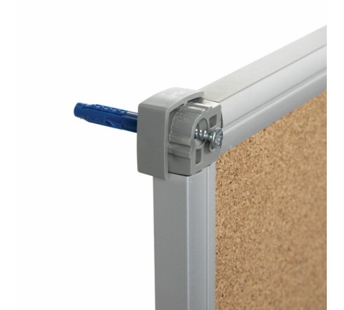 Доска комбинированная: магнитно-маркерная, пробковая для объявлений, 90х120 см, РОССИЯ, BRAUBERG, 236865