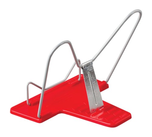 Подставка для книг ПИФАГОР СТАНДАРТ, пластик/металл, ассорти, отделение для ручки, европодвес, 236901