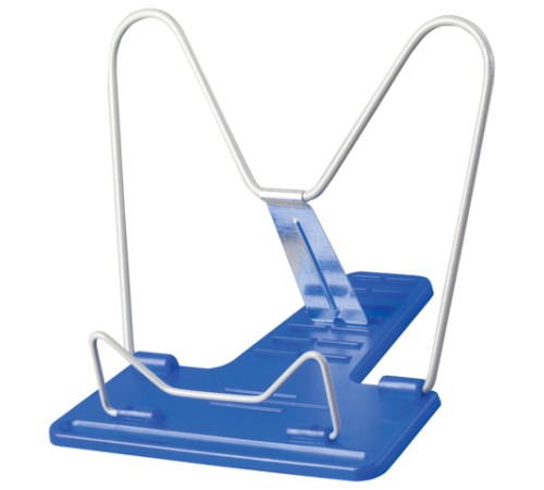 Подставка для книг ПИФАГОР СТАНДАРТ, пластик/металл, ассорти, отделение для ручки, европодвес, 236901