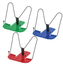 Подставка для книг и учебников ЮНЛАНДИЯ ПРЕМИУМ, металлическая, ассорти, европодвес, 236902