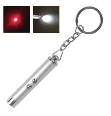 Указка лазерная, радиус 200 м, красный луч, LED-фонарь, ТВ-RP-24