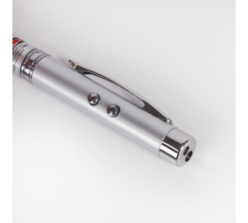 Указка лазерная, радиус 200 м, красный луч, LED-фонарь, указка, магнит, ручка, футляр, TP-RP-18