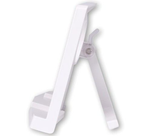 Подставка для книг и учебников BRAUBERG, регулируемый наклон, пластик, белая, 237445