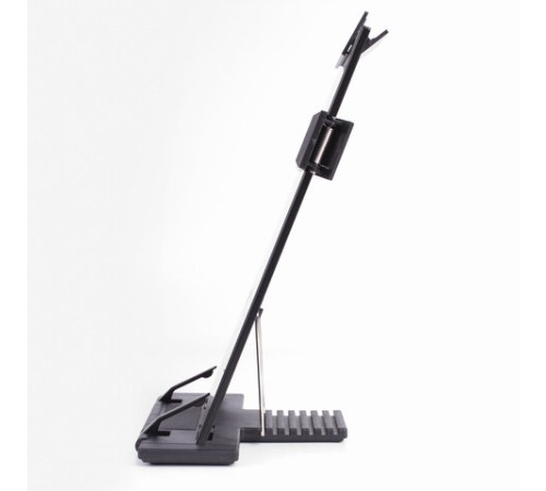 Подставка для книг и учебников BRAUBERG, большая, регулируемый наклон, металл/пластик, черная, 237447