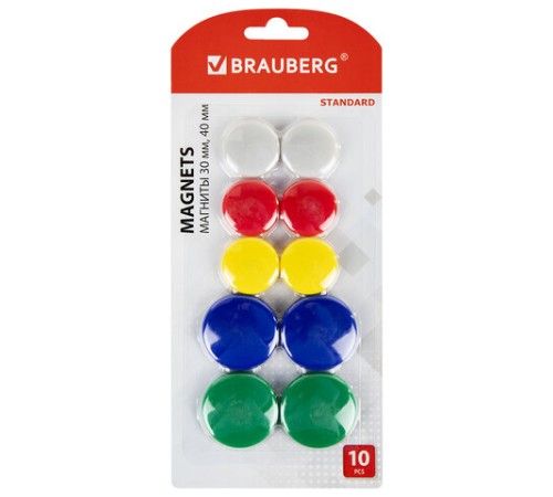 Магниты BRAUBERG 