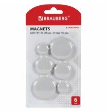 Магниты BRAUBERG 