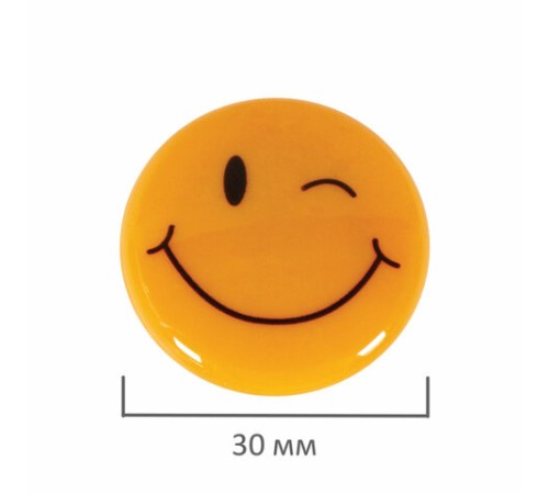 Магниты ЮНЛАНДИЯ 30 мм, НАБОР 6 шт., 