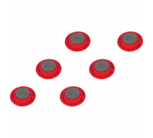 Магниты ЮНЛАНДИЯ 30 мм, НАБОР 6 шт., 